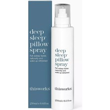 This Works Derin Uyku Yastık Spreyi 250ML, Aromaterapik Lavanta, Papatya ve Vetiver Karışımı