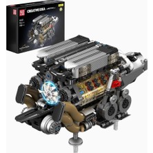 Mould King 10131 W16 Motor Model Yapım Seti 952 Parça