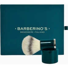 Barberino's Barberıno's Tıraş Fırçası, Ergonomik Tutacaklı, Klasik Berber Tipi Italyan Tasarım