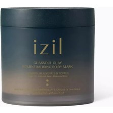 İzil Ghassoul Kil Remineralize Edici Vücut Maskesi 315G, Pürüzsüzleştirici ve Besleyici
