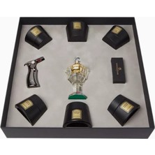 TOUCH OF OUD Bukhoor-Dukhoon Hediye Seti, 6 Parçalı Lüks Tütsü ve Dukhoon Seti