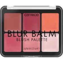 Catrice Blur Balm Blush Paleti 010 Blush Blindness 6 Renk, Yüksek Pigmentli, Vegan, 6 G