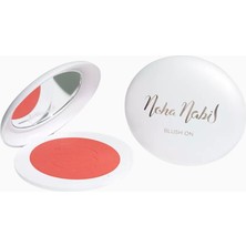 Noha Nabil Noha Nabıl Blush On 8g, Vegan, Doğal Formüllü, Yumuşak Mat Bitişli Lüks Allık