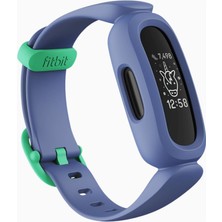 Fitbit Fıtbıt Ace 3 Çocuk Aktivite Takip Cihazı Mavi/yeşil, 8 Gün Pil