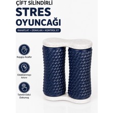 Loresia Çift Silindirli Stres Giderici Oyuncak – Duyusal El Egzersizi, Kaygı Giderici Fidget Oyuncak