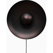 101 Copenhagen Dusk Wall Lamp Burned Black Alüminyum, Dekoratif Tasarım Duvar Aydınlatma