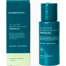 Barberino's Barberıno's Hepsi Bir Arada Sakal ve Saç Argan Yağı, Besleyici, Nemlendirici ve Parlaklık Veren Bakım