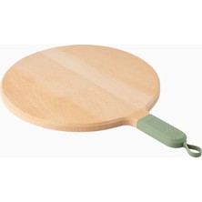 Ziipa Sora Eucalyptus Kayın Ağacı Pizza Servis Tahtası 31 cm
