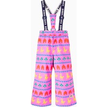 Bobo Choses Printed Çocuk Kayak Salopeti Pembe