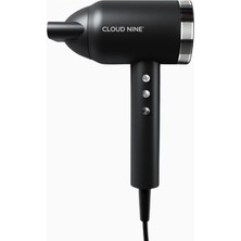 Cloud Nine The Airshot Pro Siyah, Hafif, Sessiz ve Iyon Teknolojili Profesyonel Saç Kurutma