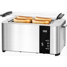 Lebenlang 4 Dilim Uzun Yuvalı Ekmek Kızartma Makinesi 1400W