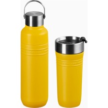 Le Creuset On The Go Termos Seti Şişe ve Bardak