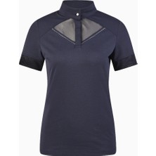 Pikeur Pique Shirt 7230 Lüks Tül Detaylı Kadın Spor Tişört