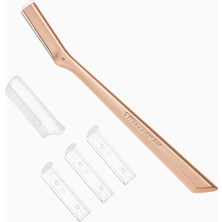 Tweezerman Facial Razor Rose Gold Yüz Tüyü Temizleme Aleti