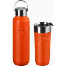 Le Creuset On The Go Termos Seti Şişe ve Bardak