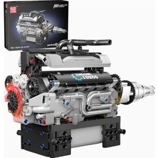 Mould King 10205 V12 Motor Modeli 733 Parça Lüks Yapı Seti