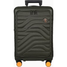 Bric's Milano Ulisse 55 cm Ön Cepli Kabin Boy Trolley Modern, Hafif ve Genişleyebilir Valiz
