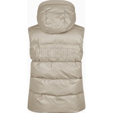 Pikeur Quilted Vest 8004 Kapüşonlu Lüks Tasarım Spor Kadın Yelek