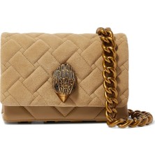 Kurt Geiger Mini Kensington Deri Omuz Çantası 20X14X6 cm Şık Günlük ve Gece Çantası