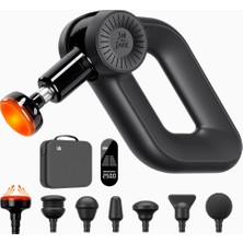 Bob And Brad D6 Pro Plus Isıtmalı Masaj Tabancası, 16 mm Derin Doku, OLED Ekranlı