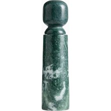 Crate & Barrel Daniel Humm Geneve Green Marble Pepper Mill, Yeşil Mermer Biber Değirmeni