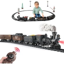 Thank Bey Elektrikli Tren Seti Uzaktan Kumanda, Duman, Işık ve Ses Efekti, Vagonlar ve Raylar, 3+ Yaş