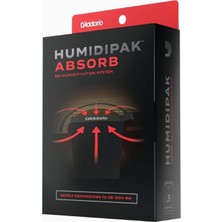 D'Addario D'addarıo Humidipak Absorb Kit, Otomatik Iki Yönlü Gitar Nem Kontrol Sistemi