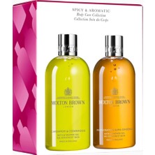 Molton Brown Baharatlı ve Aromatik Vücut Bakım Koleksiyonu, Lüks Banyo ve Duş Jeli Seti