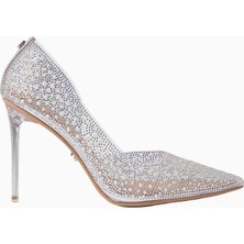 Kurt Geiger Carvela Positano Vinyl Stiletto Kadın Topuklu Ayakkabı