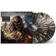 B Side Club Disturbed - Immortalized 10TH Anniversary Limited Tan & Black Splatter Vinyl 2lp Plak