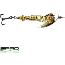 Spro Larva Inline Spin 5,5cm 5,0g Brown Trout
