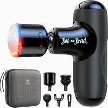 Bob And Brad Q2 Pro Mini Masaj Tabancası, Isıtmalı/soğuk, Taşınabilir, Sessiz