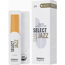 D'Addario D'addarıo Organik Select Jazz Filed Tenor Saksafon Kamışları 2 Sert 5’li Paket