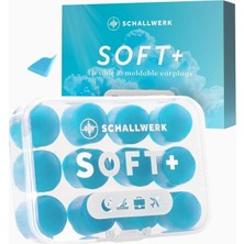 Schall Werk Schallwerk Soft+ Silikon Gürültü Önleyici Kulak Tıkacı