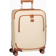 Bric's Milano X-Travel 55 cm Siyah Kabin Boy Trolley Hafif, Şık ve Fonksiyonel Seyahat Valizi