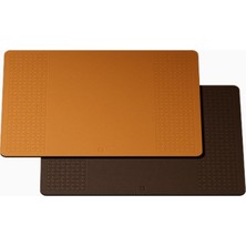Bork Place Mats HP540 Br|yl Iki Yönlü Gerçek Deri El Yapımı Italyan Seti