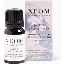 Neom Moment Of Calm Esansiyel Yağ Karışımı 10ML, Stres Giderici ve Rahatlatıcı
