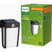 Philips Solar Shroud Güneş Enerjili Duvar Lambası 2700K Hareket Sensörlü