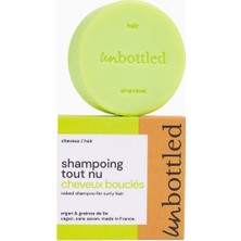 Unbottled Shampoo Tout Nu Kıvırcık Saçlar Için Katı Şampuan