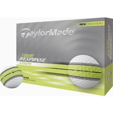 Taylor Made Tour Response Stripe Golf Topu Yumuşak Urethane Kaplama Premium Seri