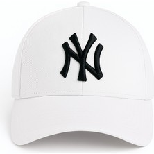 Ny New York Nakış Unisex Şapka Kadın Şapka Erkek Şapka Yazlık Şapka