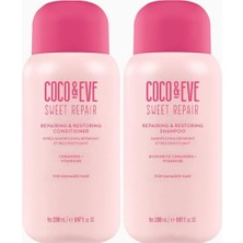 Coco & Eve Sweet Repair Onarıcı Şampuan & Saç Kremi Seti