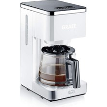 Graef FK401EU Cam Sürahili Filtre Kahve Makinesi Beyaz