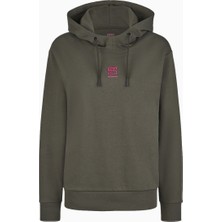 Pikeur Spor Lüks 8275 Teddy Detaylı Kapüşonlu Kadın Sweatshirt
