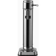 Aarke Polished Steel Carbonator, Minimalist ve Güvenli Kabartma Suyu Makinesi
