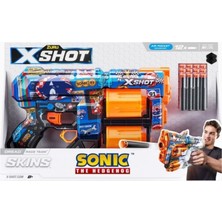 Zuru X-Shot Skins Dread Sonic 12 Dart Kapasiteli Oyuncak Blaster