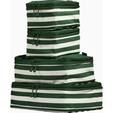 Antler Stripe Packing Cubes 4'lü Seyahat Düzenleyici Set