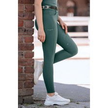 Elt Comfort Ride Glam Yüksek Bel Silikon Tam Tutuşlu Kadın Binicilik Pantolonu