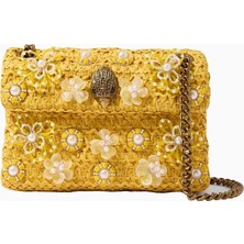 Kurt Geiger Kensington Raffia Effect Mini Zincir Askılı Kadın Çapraz Çanta