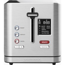 Gastroback Tasarım Tost Makinesi Dijital 2s, Ekstra Geniş Yuvalar, 7 Programlı